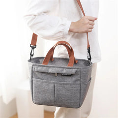 Insulated Lunch Box Thermal Bag Cooler Pouch Large Capacity Bento Storage