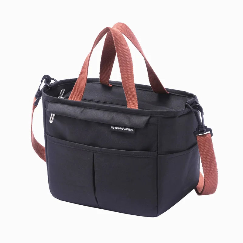 Insulated Lunch Box Thermal Bag Cooler Pouch Large Capacity Bento Storage