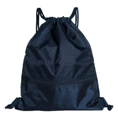 Large Drawstring Backpack Travel Bag with Zipper