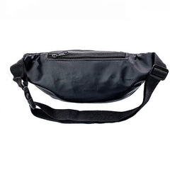 Men's Faux Leather Waist Bag Multi-Pockets Fanny Pack