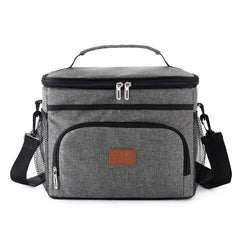 Waterproof Portable Office Lunch Bag Insulated Thermal Tote Cooler Handbag