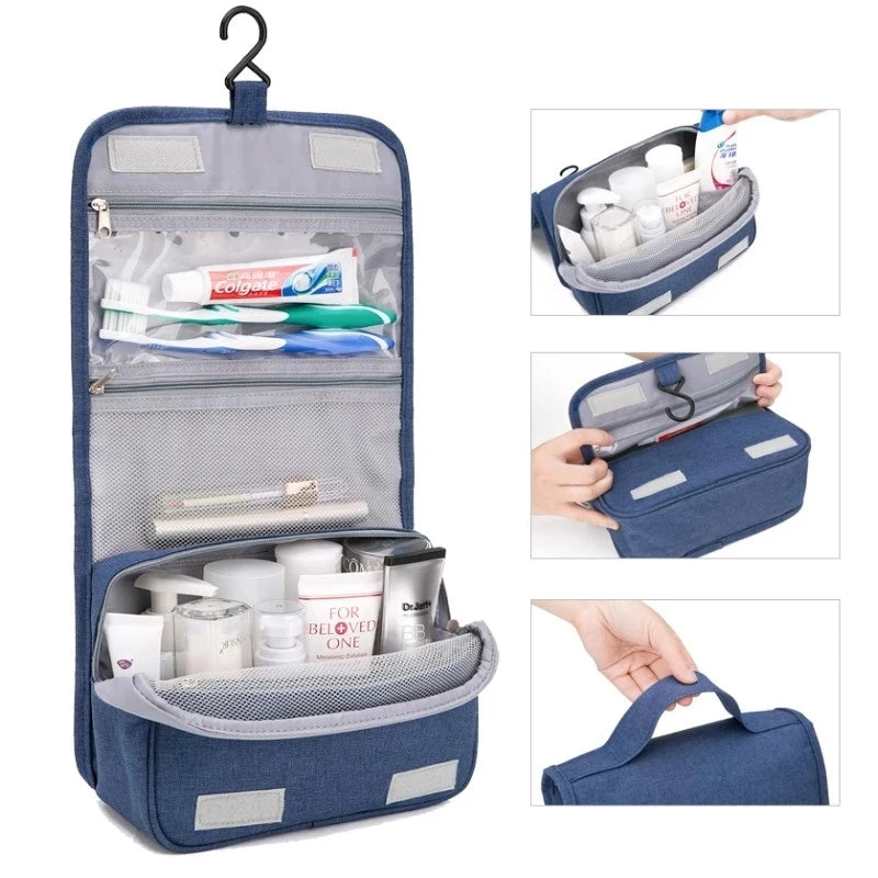 Portable Toilet Bag for Women Men Makeup Bag Necessarie Feminina