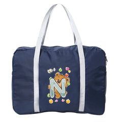 Portable Travel Bag Foldable Organizer Bear Letter Pattern