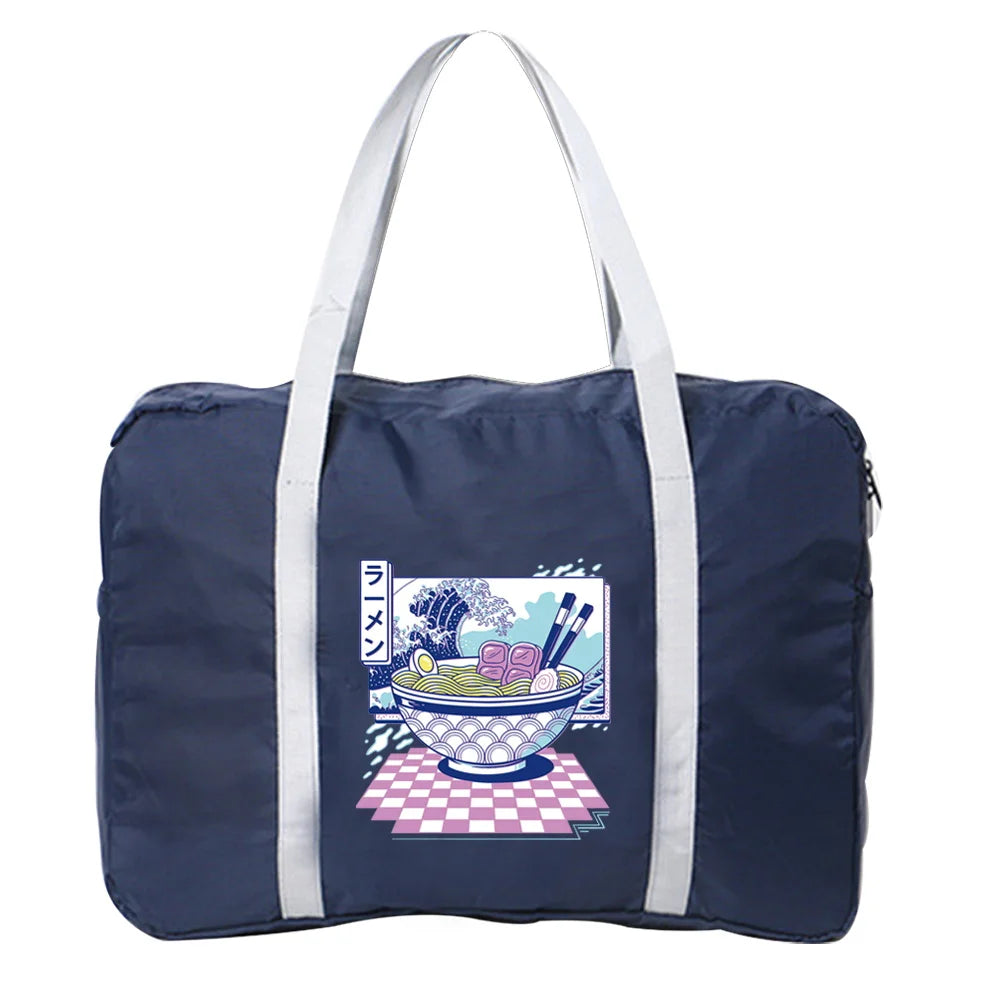 Foldable Travel Bag Women Luggage Business Trip Organizer