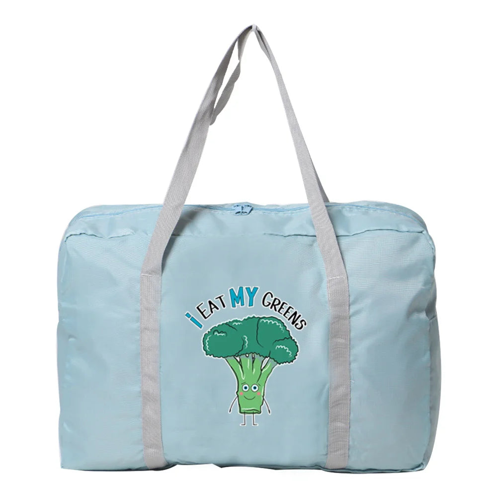 Waterproof Travel Bag Zipper Storage Organizer Tote Moisture Proof Handbag