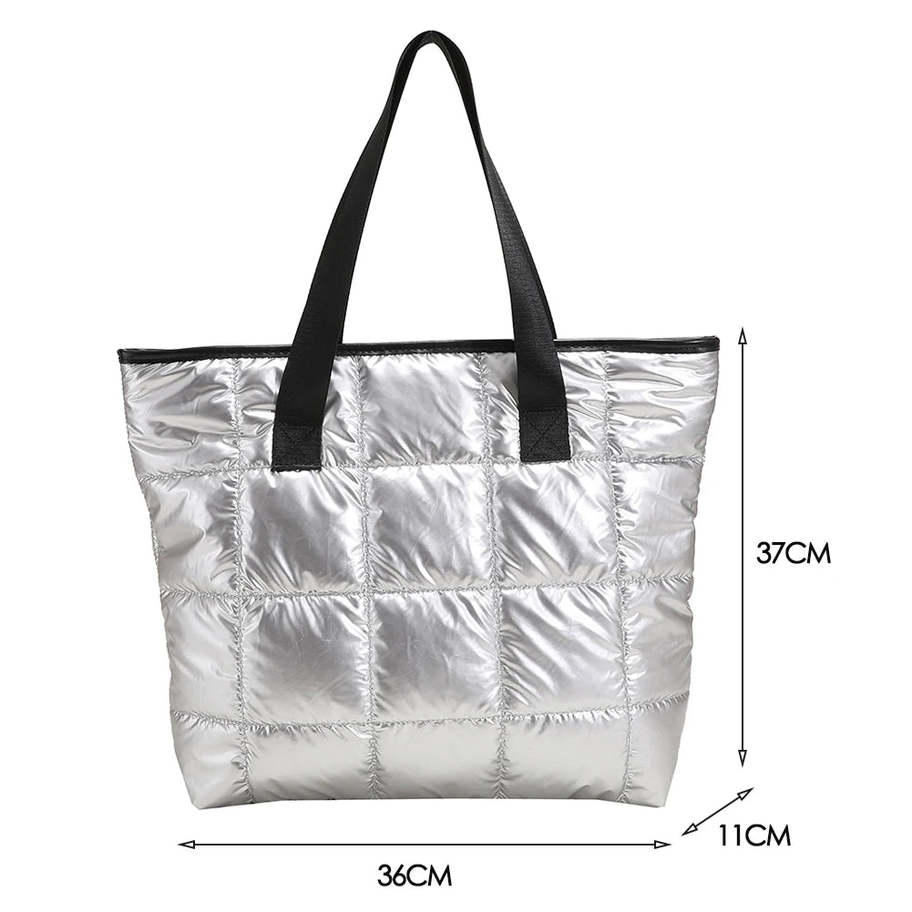 Portable Women's Nylon Shoulder Bag