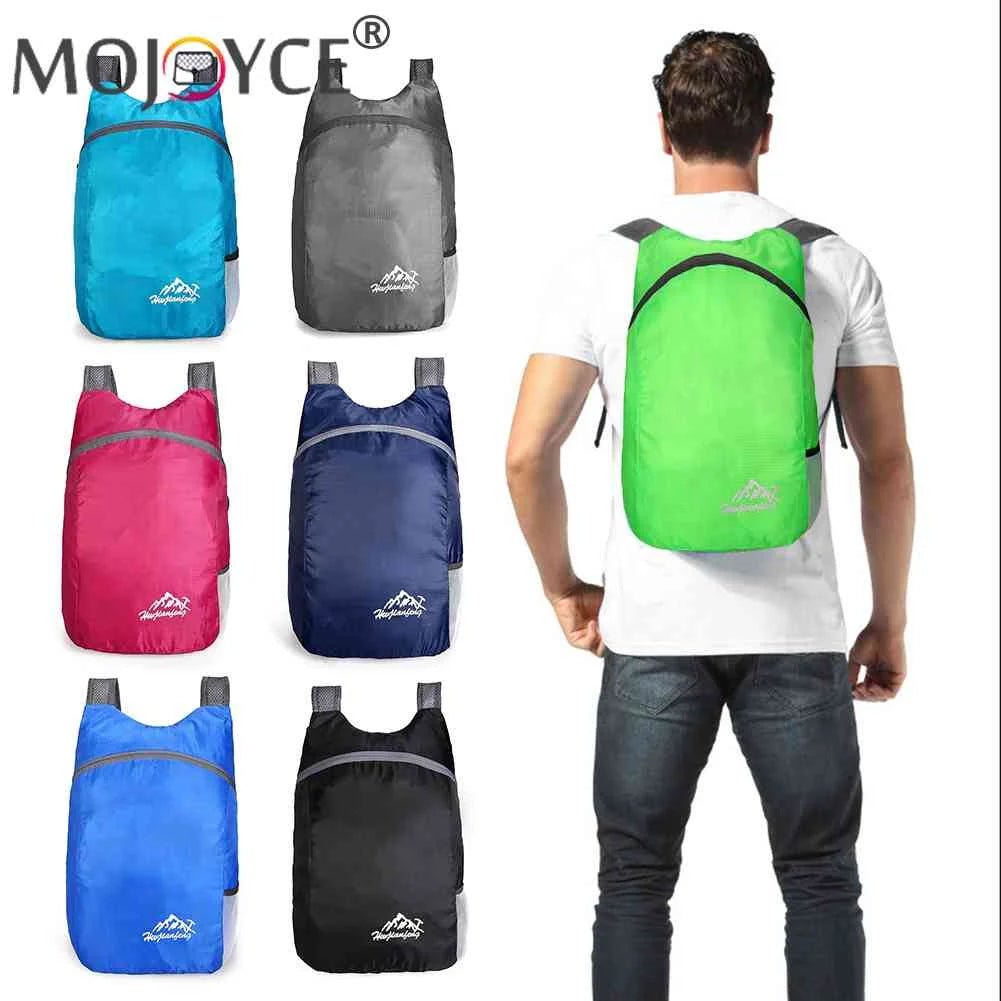 Portable Waterproof Folding Backpack for Outdoor Travel