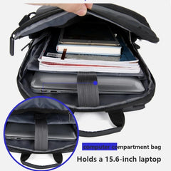 Waterproof Men's Backpack Laptop Bag Casual Rucksack