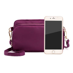 Waterproof Shoulder Bag Crossbody Nylon Messenger Small Purse