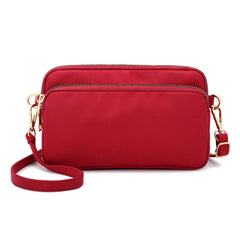 Waterproof Shoulder Bag Crossbody Nylon Messenger Small Purse