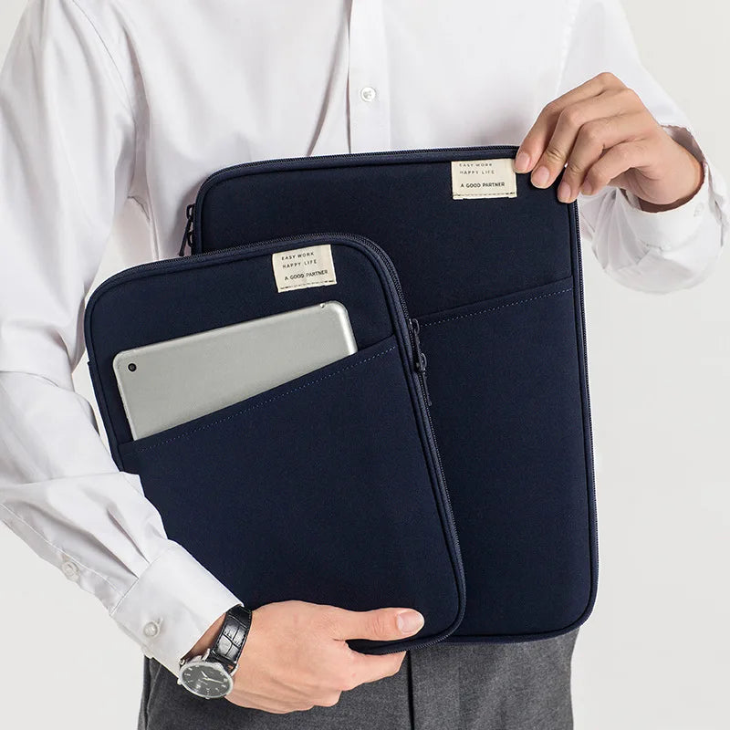 Portable Men's/Women's Document Bag Business Pouch Waterproof Office Worker