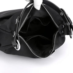 Portable Women's Shoulder Bag Nylon Tote Crossbody