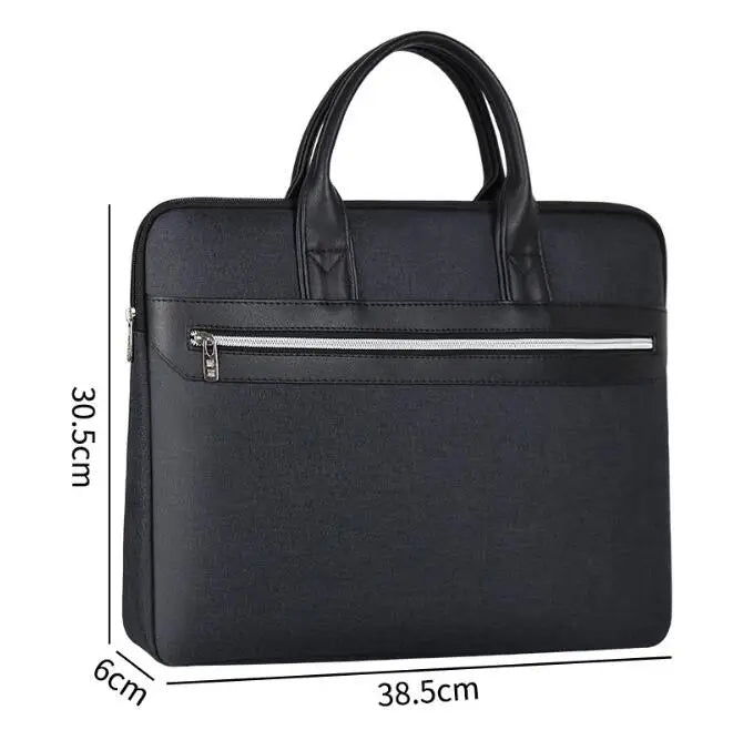Portable Document Bag Business Meeting Briefcase Office