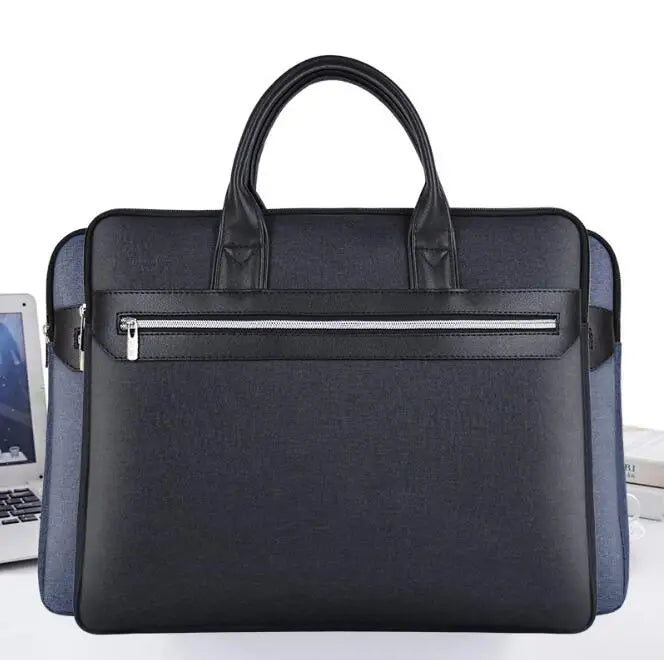 Portable Document Bag Business Meeting Briefcase Office