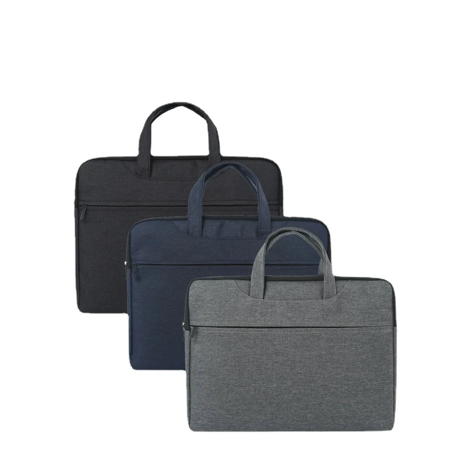 Waterproof Canvas Computer Bag for Men's Business Meetings