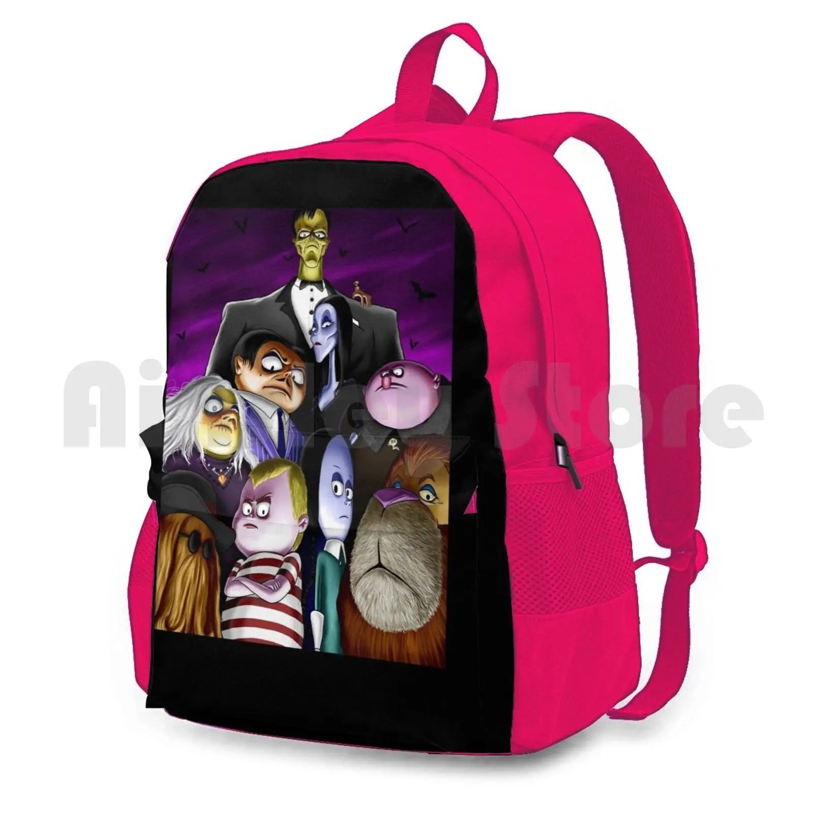 Halloween Kids Cartoons Movies Pugsley Thing Uncle Backpack