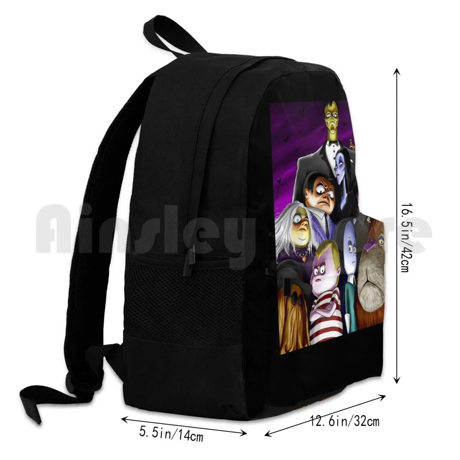 Halloween Kids Cartoons Movies Pugsley Thing Uncle Backpack