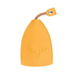 3D Elk Key Protector Cover Faux Leather Pull Out Type