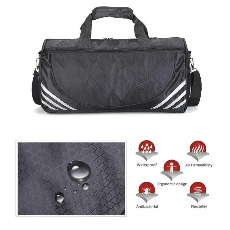 Vintage Gym Sports Bag Duffle Yoga Fitness Travel Rucksack