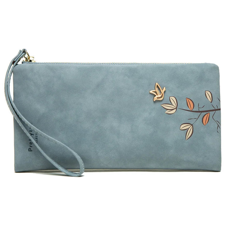 Prati's Women's Frosted Long Wallet Handbag