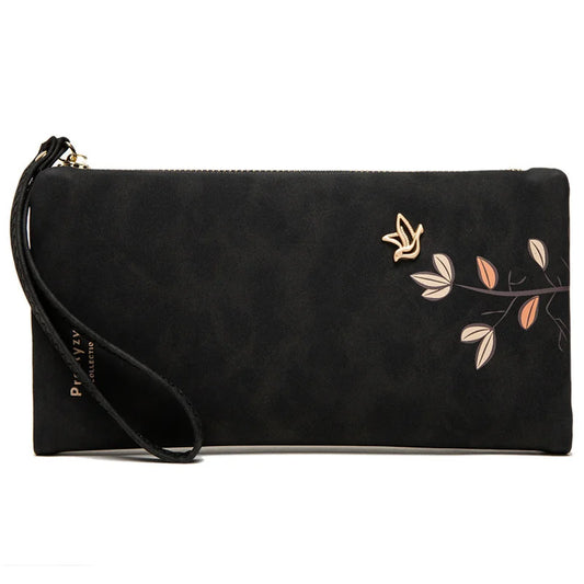 Prati's Women's Frosted Long Wallet Handbag