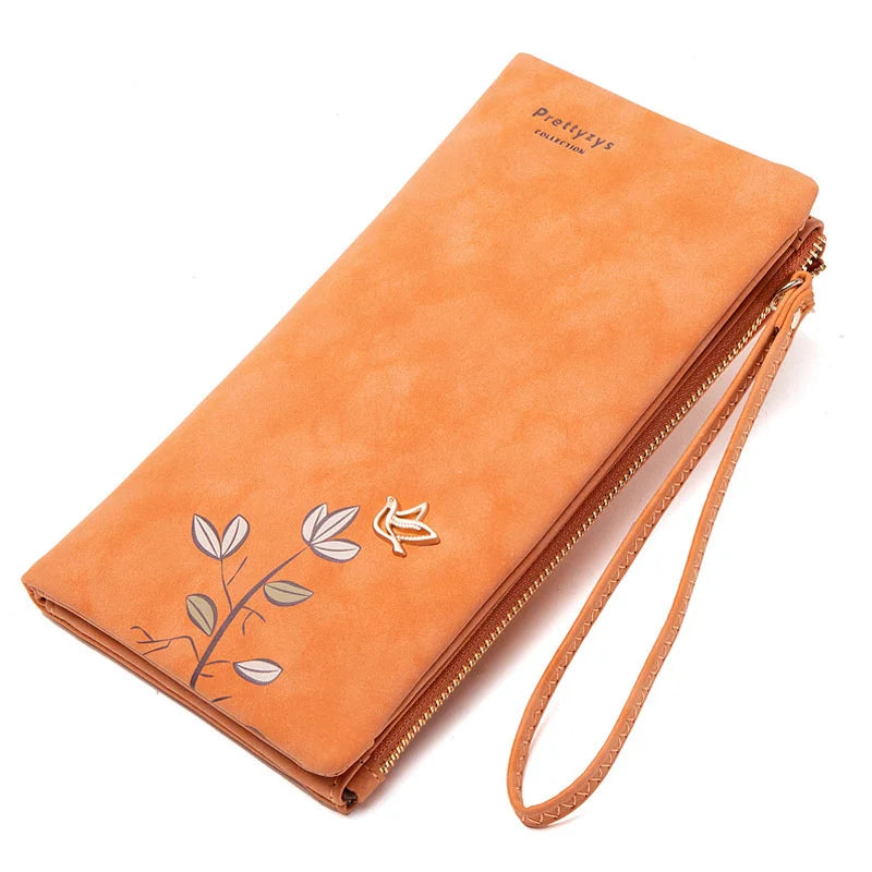 Prati's Women's Frosted Long Wallet Handbag