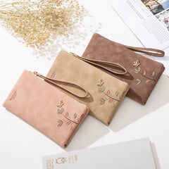 Prati's Women's Frosted Long Wallet Handbag