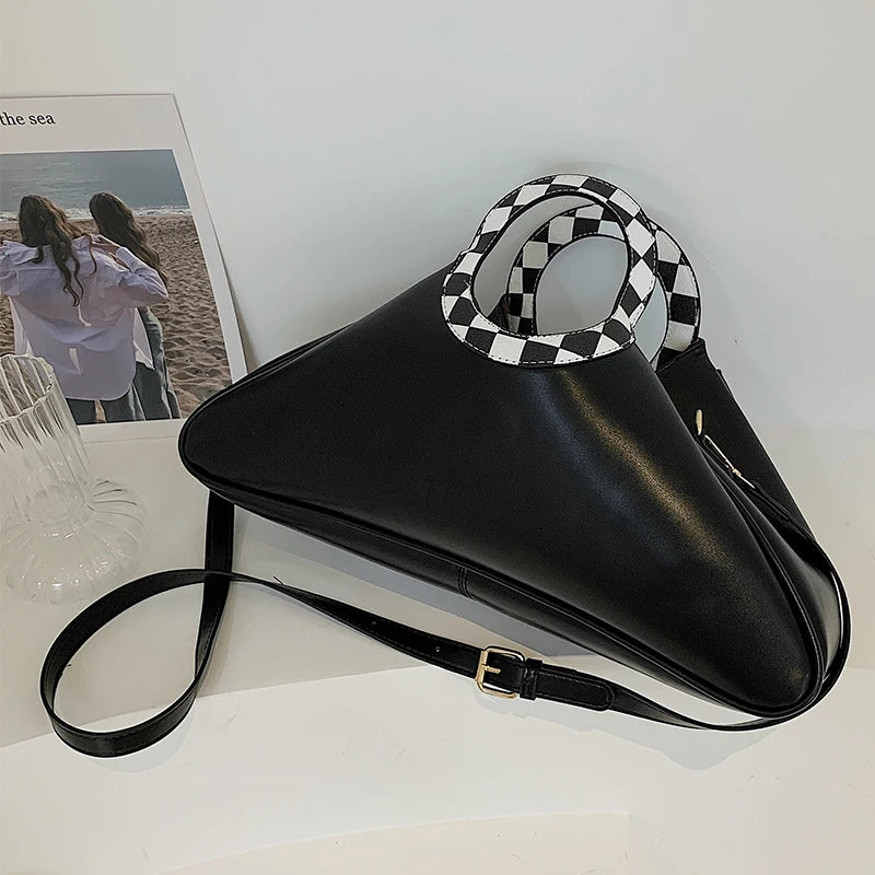 Texture Western Handbag Women's Light Messenger Bag