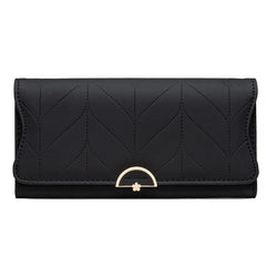 Prenti Women's Long Buckle Wallet Multi-functional Handheld Wallet