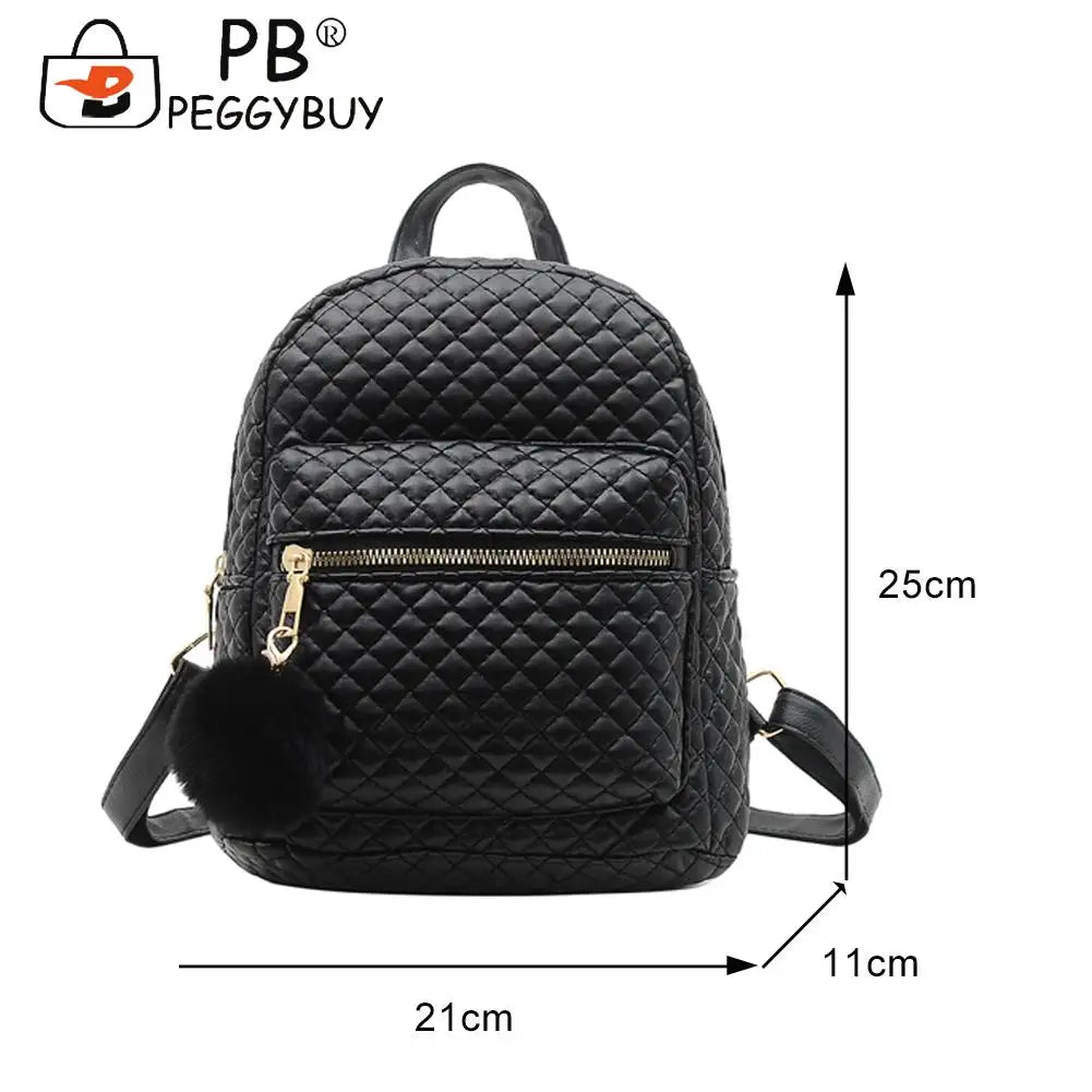 Preppy Style Women Lattice Shoulder Crossbody Bag