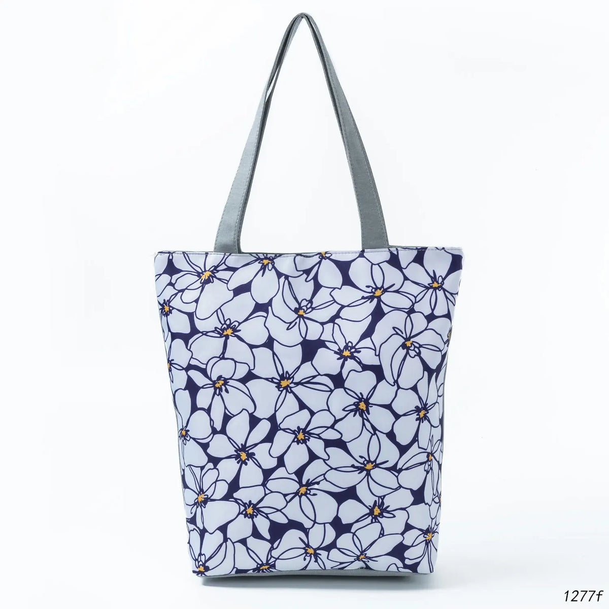 Floral Print Casual Tote Bag Large Capacity Shoulder Bags Lady Shopping Bag