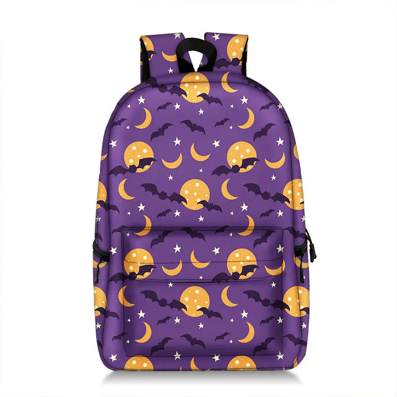 Canvas Backpack Capacity Boys Girls Teenagers Schoolbag Rucksack Travel