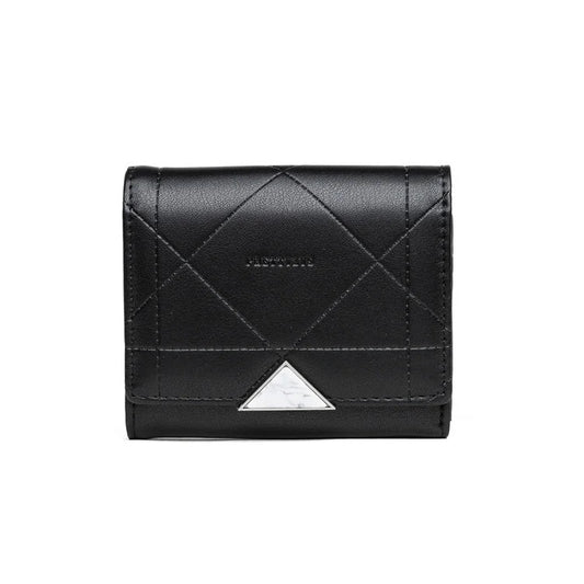 Pretty Small Wallet with Rhombus Design