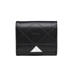 Pretty Small Wallet with Rhombus Design