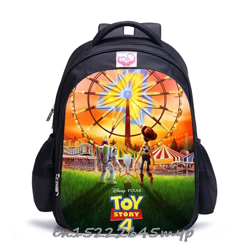 Kids Backpack School Student Cartoon Boys 1-6 Children Backpack