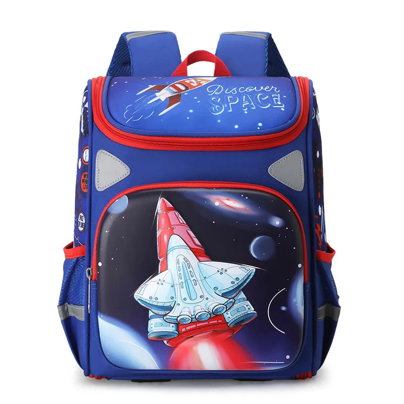 Primary School Schoolbag Kids Spine Protection Decompression Backpack