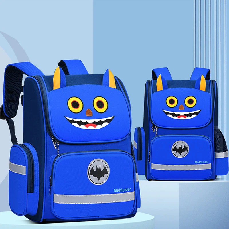 3D Cartoon Children's Schoolbag Kindergarten Bag for Girls Boy Rainbow Mochila