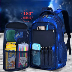 Kids Backpack Cartoon School Bags for Grades 1-6