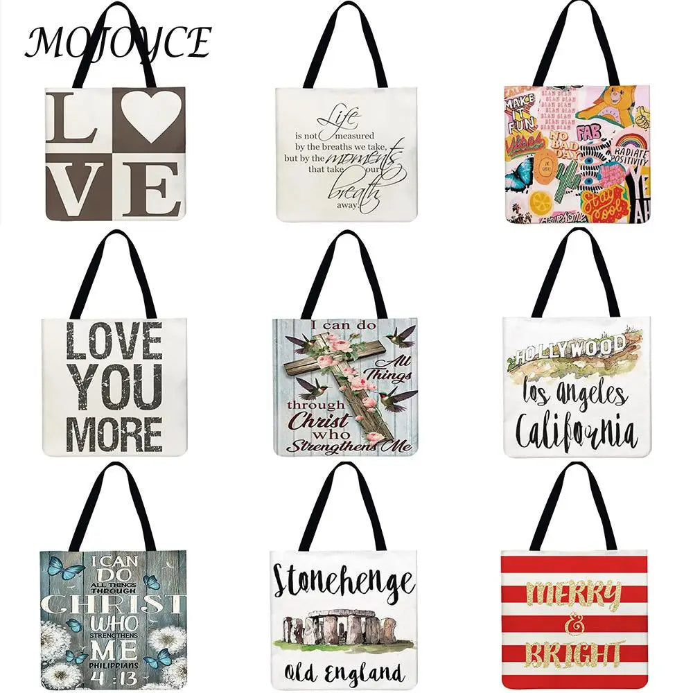 Women Eco-Friendly Shopping Bag Large Capacity Tote Handbags