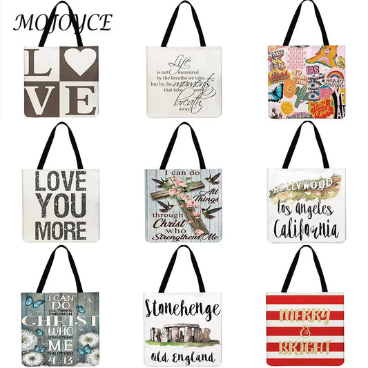 Women Eco-Friendly Shopping Bag Large Capacity Tote Handbags