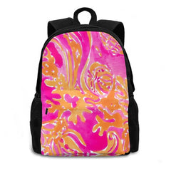 Watercolor Summery Backpack and Wallet Set