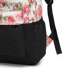 Printed Backpack Women Travel Bag High Capacity Solid Women Backpack