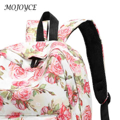 Printed Backpack Women Travel Bag High Capacity Solid Women Backpack