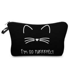 Animal Pattern Makeup Bag Set for Women - Gift Organizer Wash Pouch