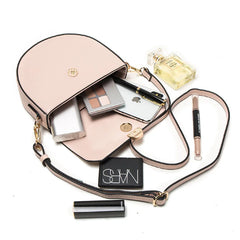 Flower Crossbody Bag PU Leather Handbag Shoulder Bag