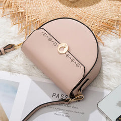 Flower Crossbody Bag PU Leather Handbag Shoulder Bag