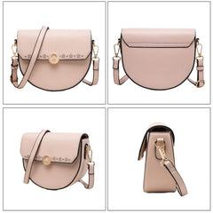 Flower Crossbody Bag PU Leather Handbag Shoulder Bag