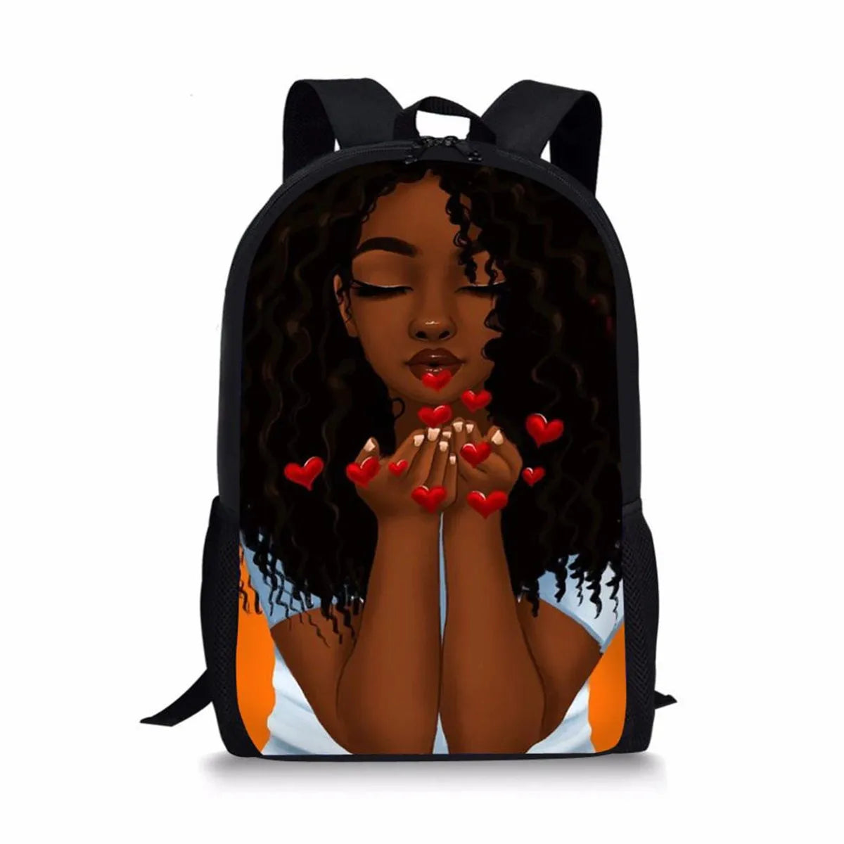 Personalized Printing Pattern School Backpack Set for Teens