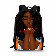 Personalized Printing Pattern School Backpack Set for Teens