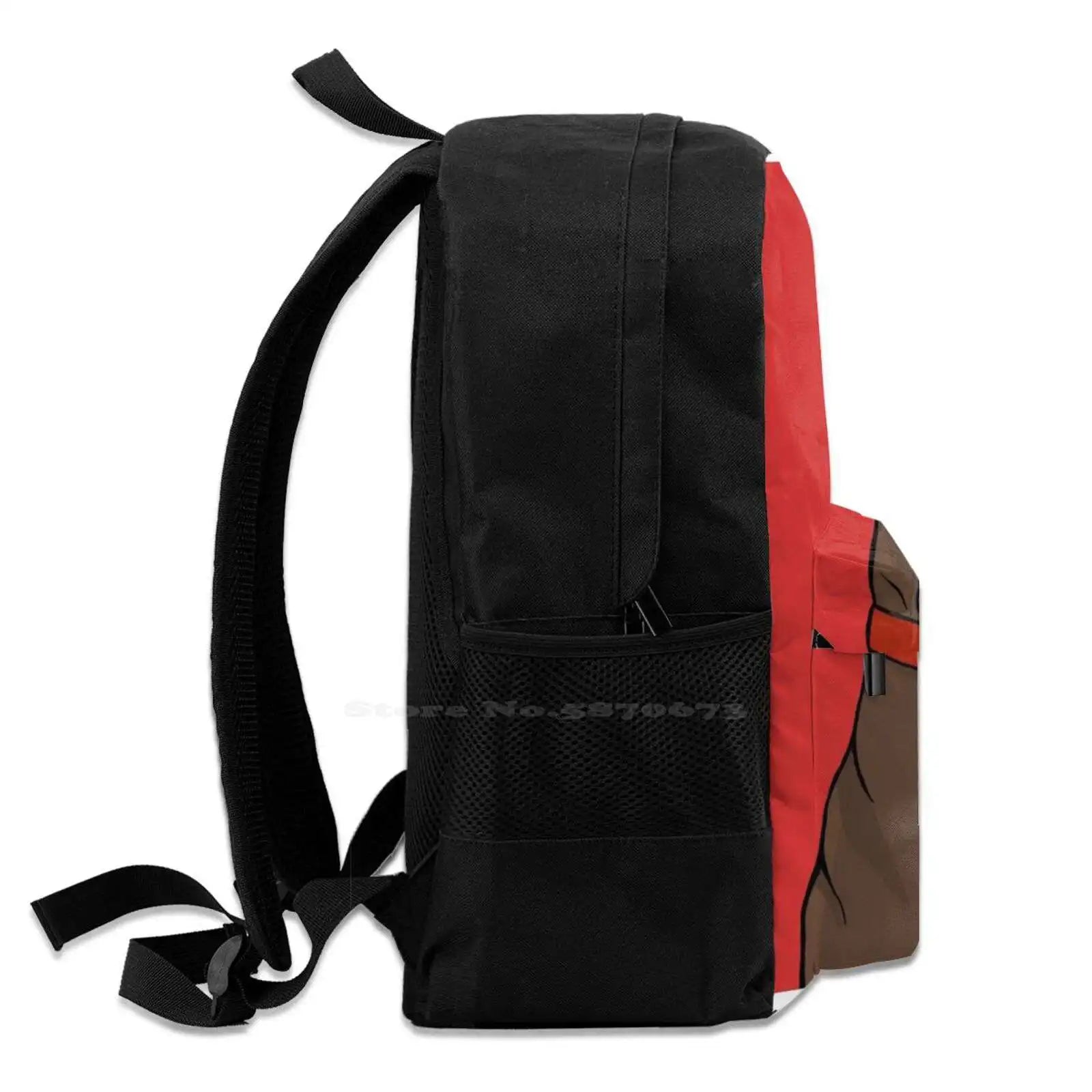 Chocolate Lab Dog Portrait Backpack